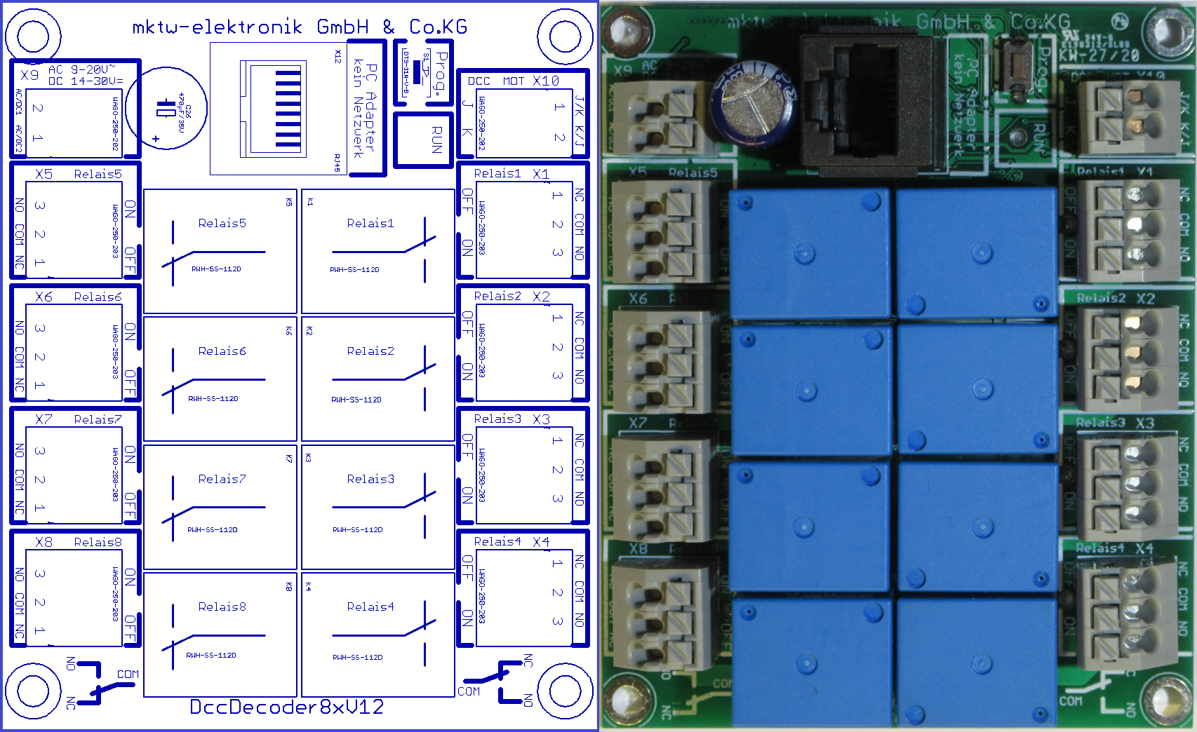 MultiRelais8x – Schaltdecoder