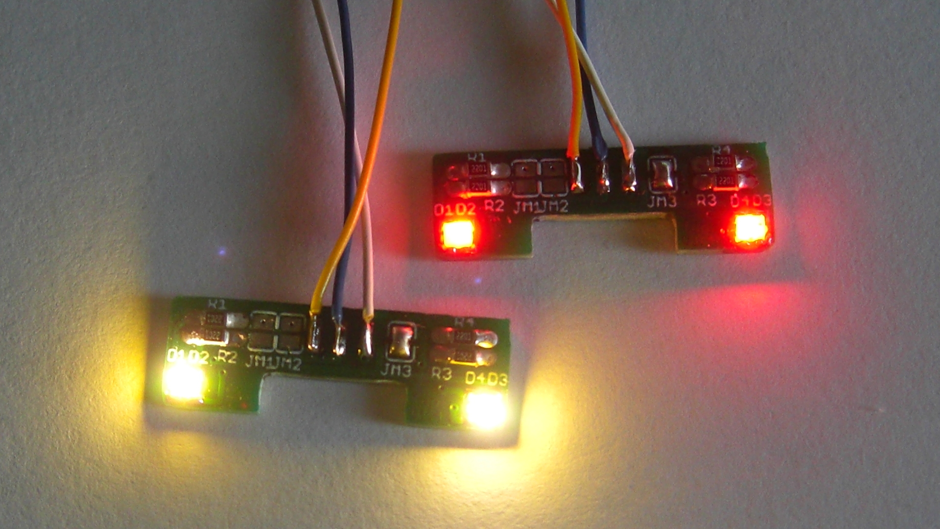 LED Umbausatz (2 Stück) für digital Roco TT BR120,BR220,V200,M62